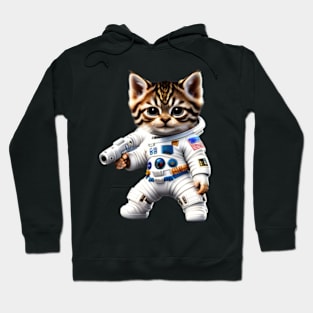 astronaut cat Hoodie